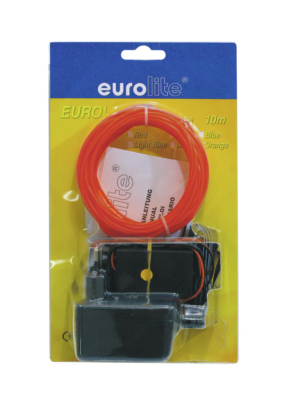 Eurolite EL wire 2mm 10m red