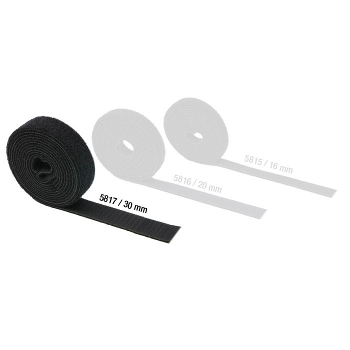 Adam Hall Hardware 5817 - Back to Back Hook and Loop Fastener 30 mm