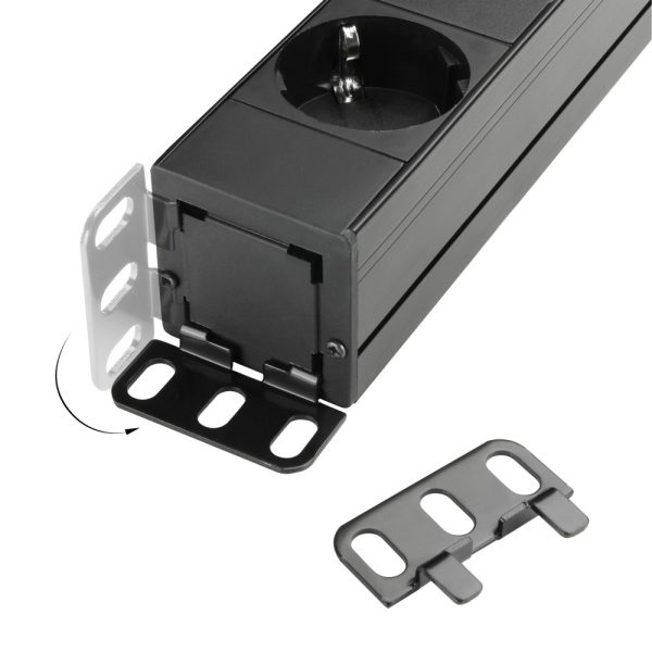 Adam Hall 19′ Parts 87471 – 19′ Mains Power Strip 8 Sockets 2