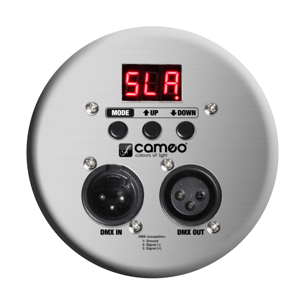 CLP56RGB05PS CAMEO LED PAR56 CAN RGB IN POLISHED