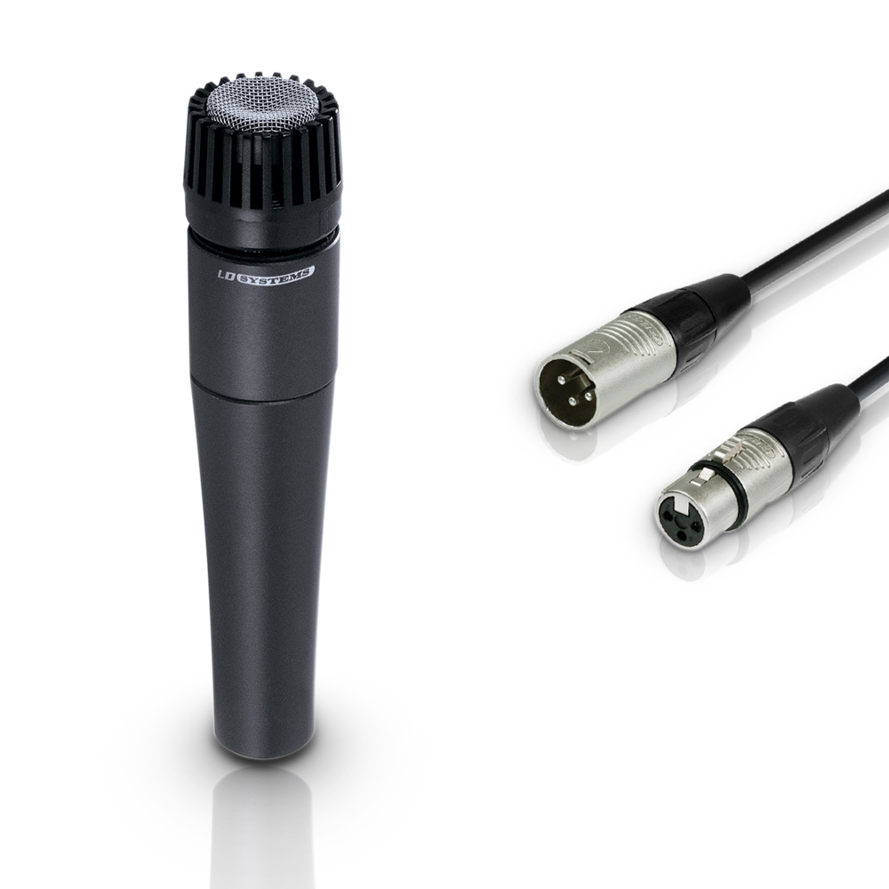 D1057 LD Systems Dynamic Instrument Microphone