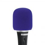 D913BLU LD Systems microphone windscreen blue
