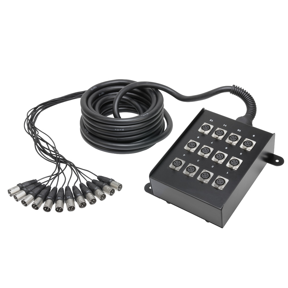 K 12 C 10 - Multicore with Stage Box 12/0 10 m