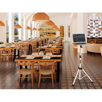 TOP-40W-soporte-de-mesa-para-portatil-blanco-restaurante