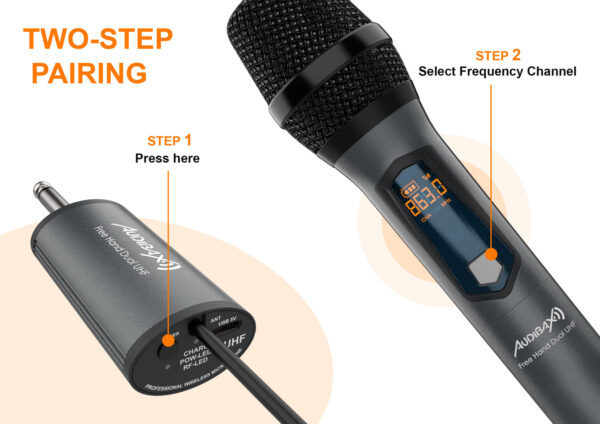 Audibax-Free-Hand-Dual-UHF-microfonos-inalambricos