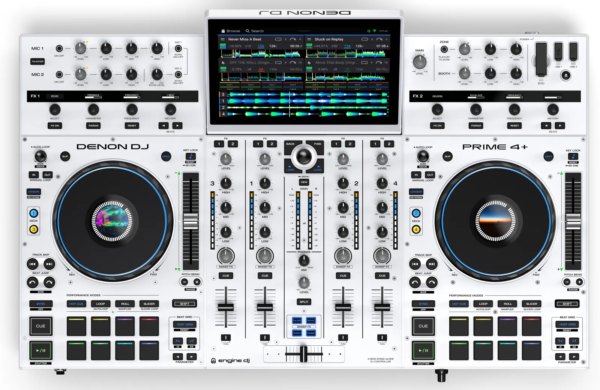 denon-dj-prime-4-plus-white