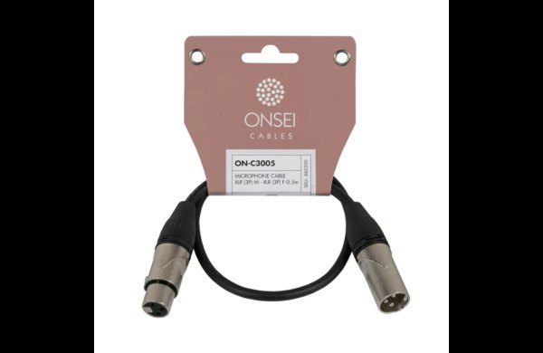 onsei-on-c3005-kalodio-hxou-3-pin-xlr-to-3-pin-xlr-0-5m