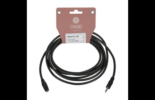 onsei-on-e121130-kalodio-hxou-3-5mm-jack-stereo-male-to-3-5mm-jack-stereo-female-3m