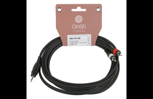 onsei-on-y2130-kalodio-hxou-2-x-rca-male-to-3-5mm-jack-stereo-3m