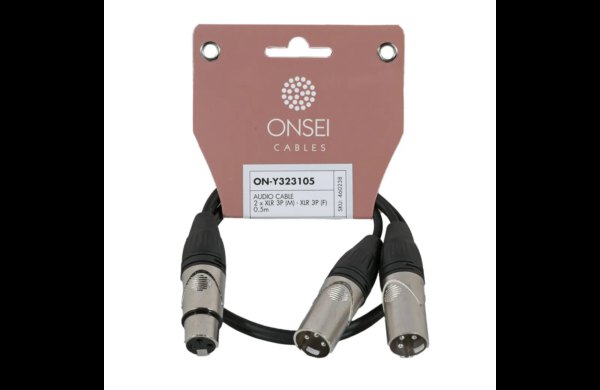 onsei-on-y323105-kalodio-hxou-2-x-3-pin-xlr-male-to-3-pin-xlr-female-0-5m